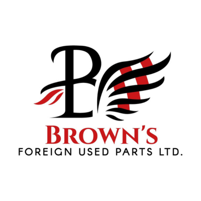 brown's foreign used parts logo