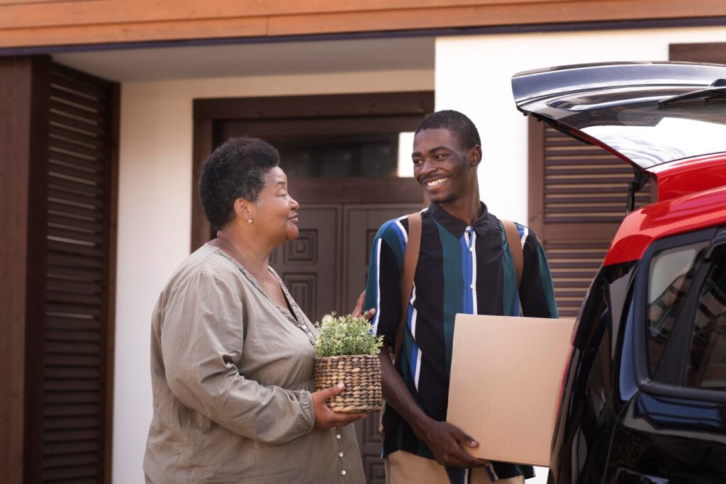 Renting in TT - mother and son