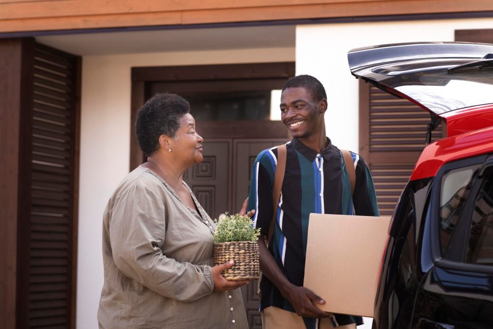 Renting in TT - mother and son